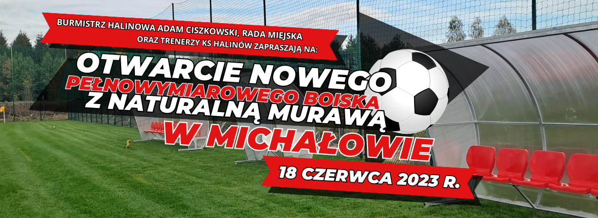 Banner Otwarcie BOISKA Michałów 2023