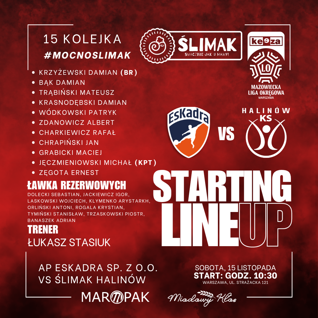 Ostatnia kolejka w rundzie jesiennej przed nami!