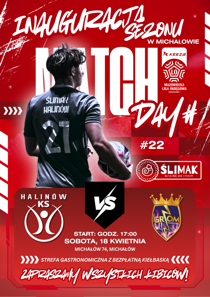 Wracamy do Michałowa! Rywalem będzie zespół KS Grom II Warszawa!